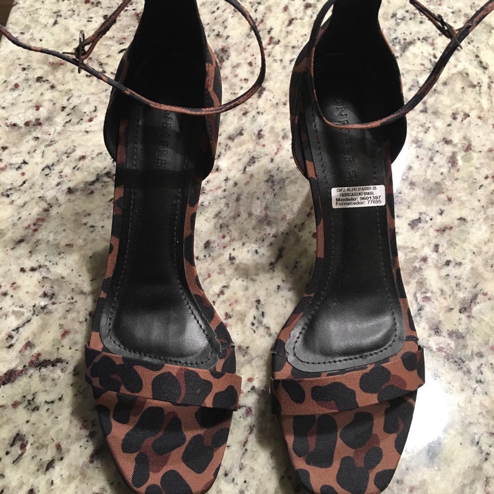 Animal Print Heels